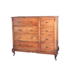Quarto Comodas 8 Gavetas Luis Xv Wood Prime Mobile