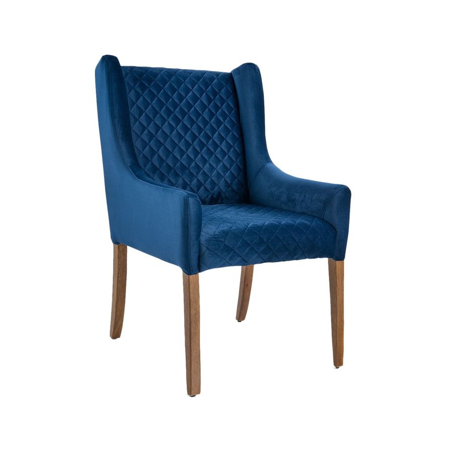 Poltrona Sálvia Tressê Base Madeira - Wood Prime DM 31314 - Wood prime