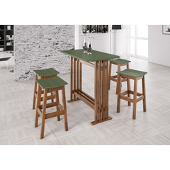 conjunto-mesa-alta-banqueta-madeira-verde