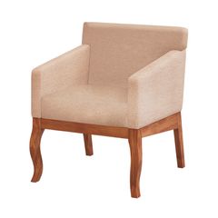 poltrona-italy-madeira-clara-marrom-tecido-bege-folhas-outono-4-pernas-encosto-decoracao-sala-quarto
